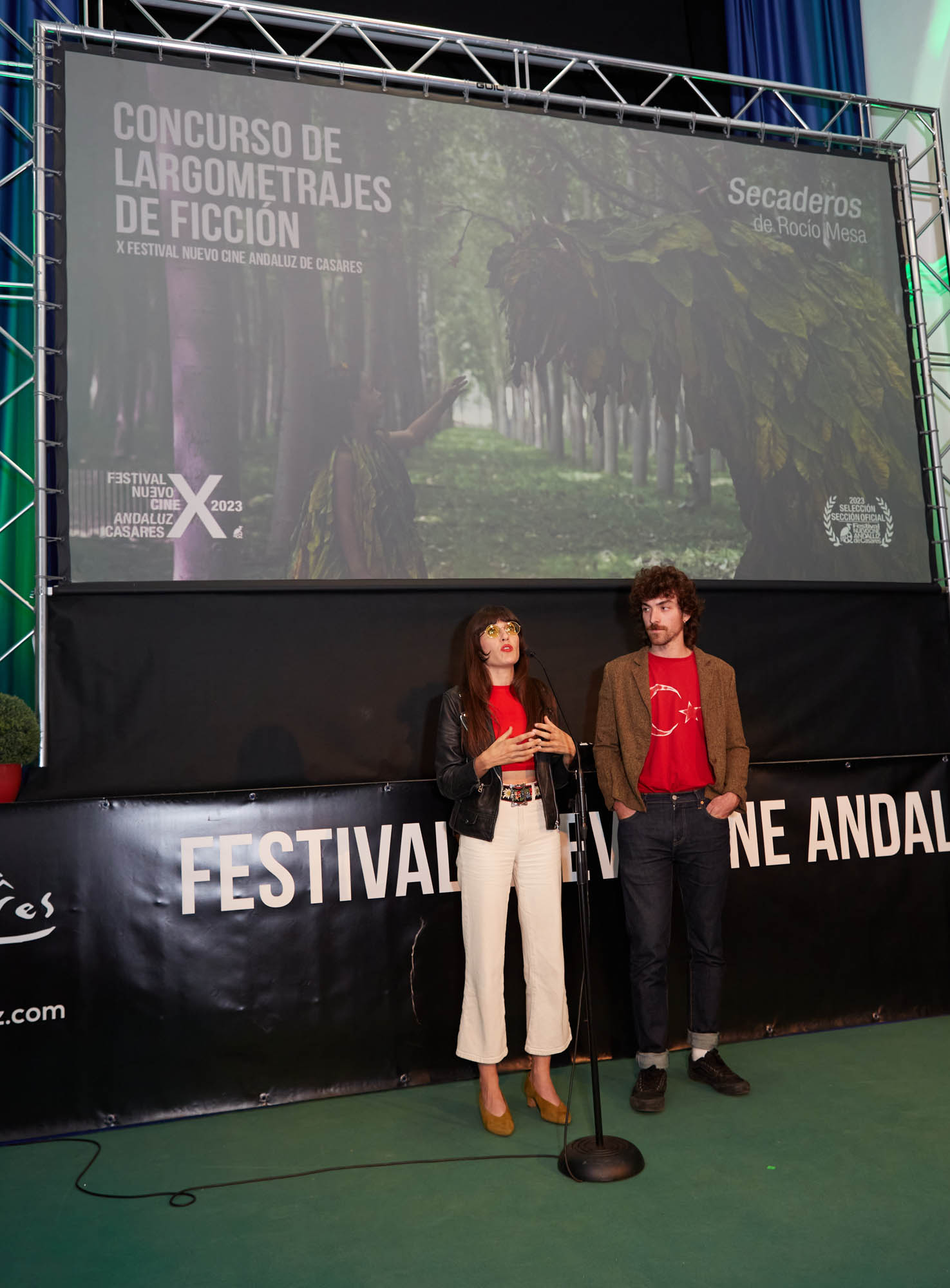 Jorge Castrillo y Rocío Mesa (© Rafael Galán para X Festival Nuevo Cine Andaluz de Casares) Jorge Castrillo y Rocío Mesa (© Rafael Galán para X Festival Nuevo Cine Andaluz de Casares)