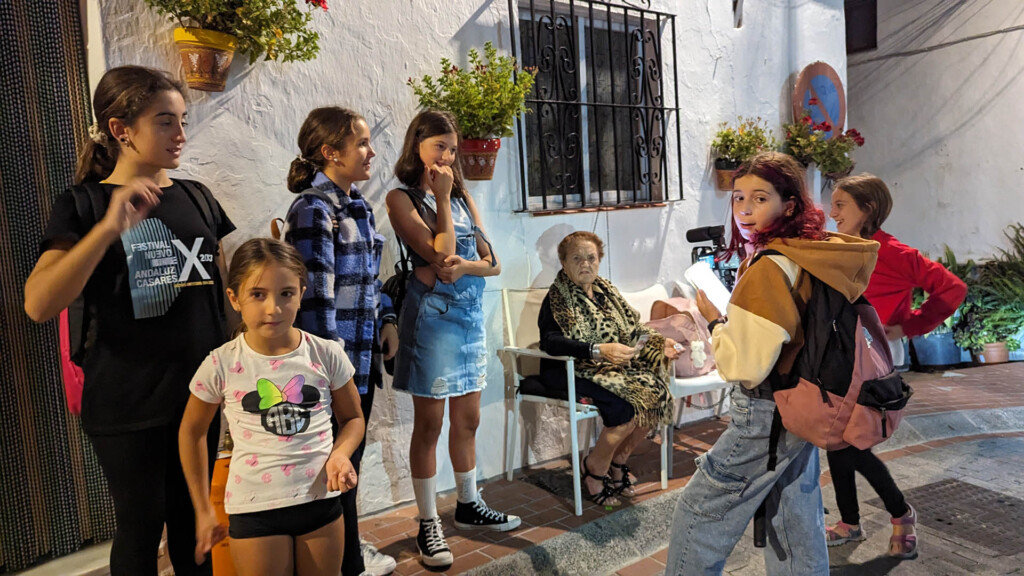 «Una navidad unida», un corto de un equipo infantil de Casares "Una navidad unida", un corto de un equipo infantil de Casares