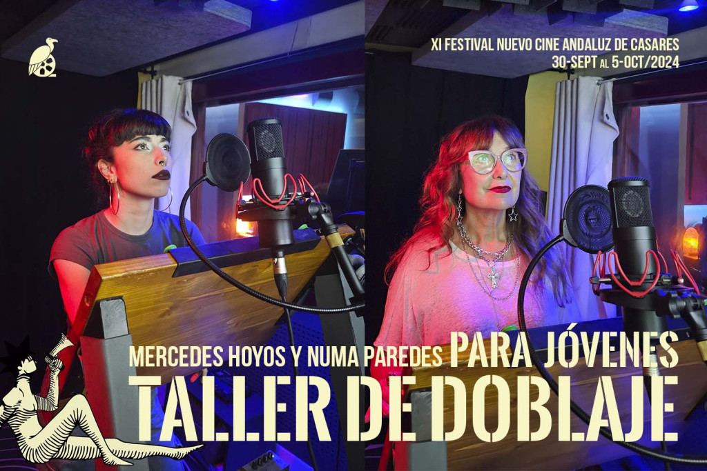 Talle de doblaje para jóvenes, por Mercedes Hoyos y Numa Paredes (Casares, 2024)