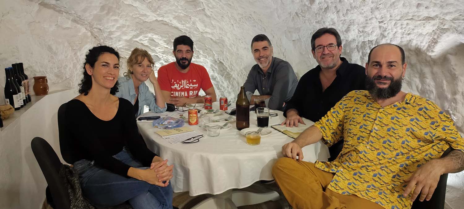 Ana Iglesias, Soledad Villalba, Pablo Macías, Raúl Mancilla y Enrique García, Jurado del XI Concurso de Cortos Exprés Nuevo Cine Andaluz (Casares, 2024)