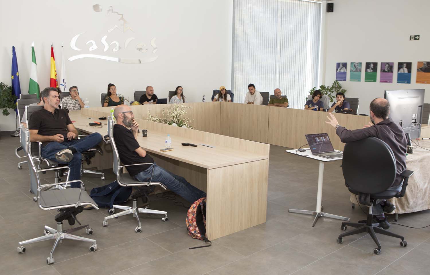 Fernando Franco ha impartido un curso de formación en Casares, durante el XI Festival Nuevo Cine Andaluz Fernando Franco ha impartido un curso de formación en Casares, durante el XI Festival Nuevo Cine Andaluz