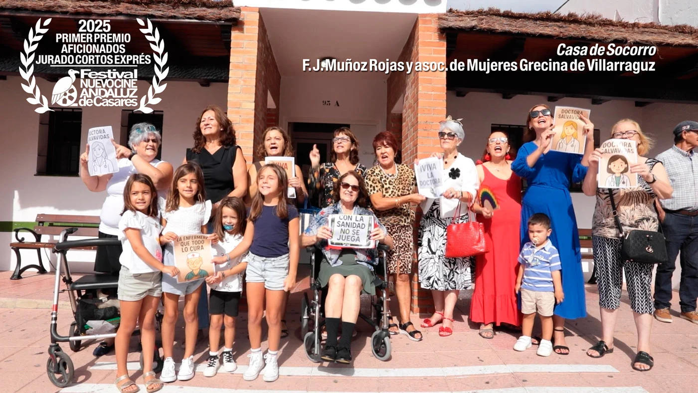 "Casa de socorro", 1er premio categoría aficionados Cortos Exprés Nuevo Cine Andaluz 2025