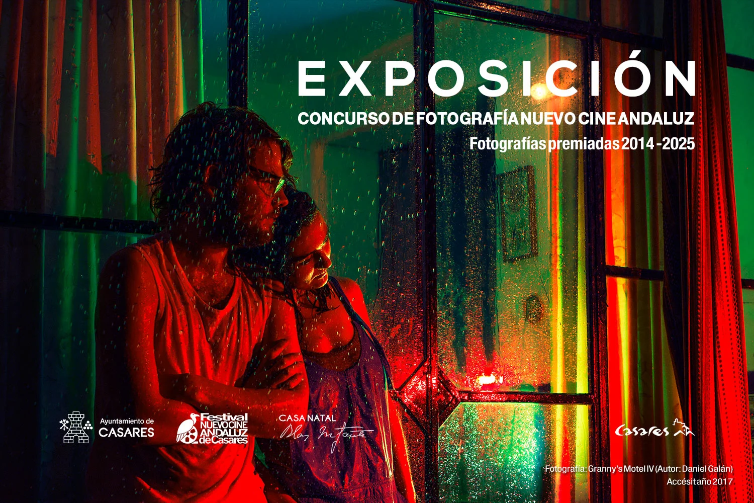 Exposición "Fotografías premiadas en el Festival Nuevo Cine Andaluz (2014-2025)" (Casares, desde el 1 de junio)