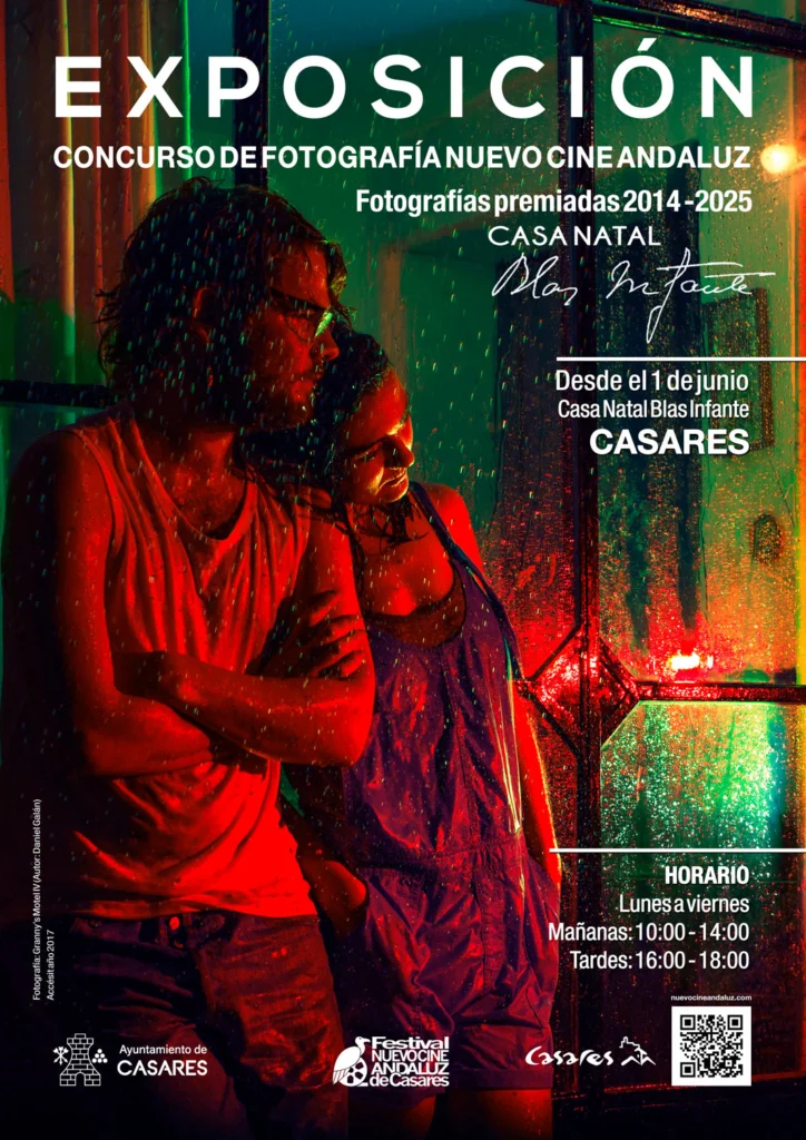 Exposición "Fotografías premiadas en el Festival Nuevo Cine Andaluz (2014-2025)" (Casares, desde el 1 de junio)
