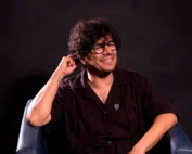 Darío García, montador del documental "Ellas en la ciudad"