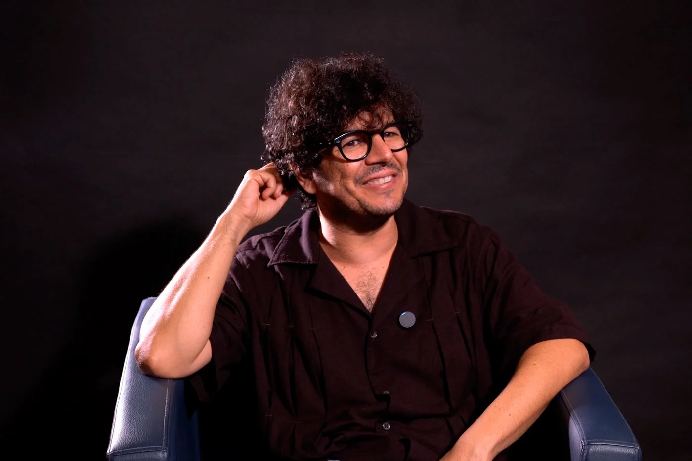Darío García, montador del documental "Ellas en la ciudad"