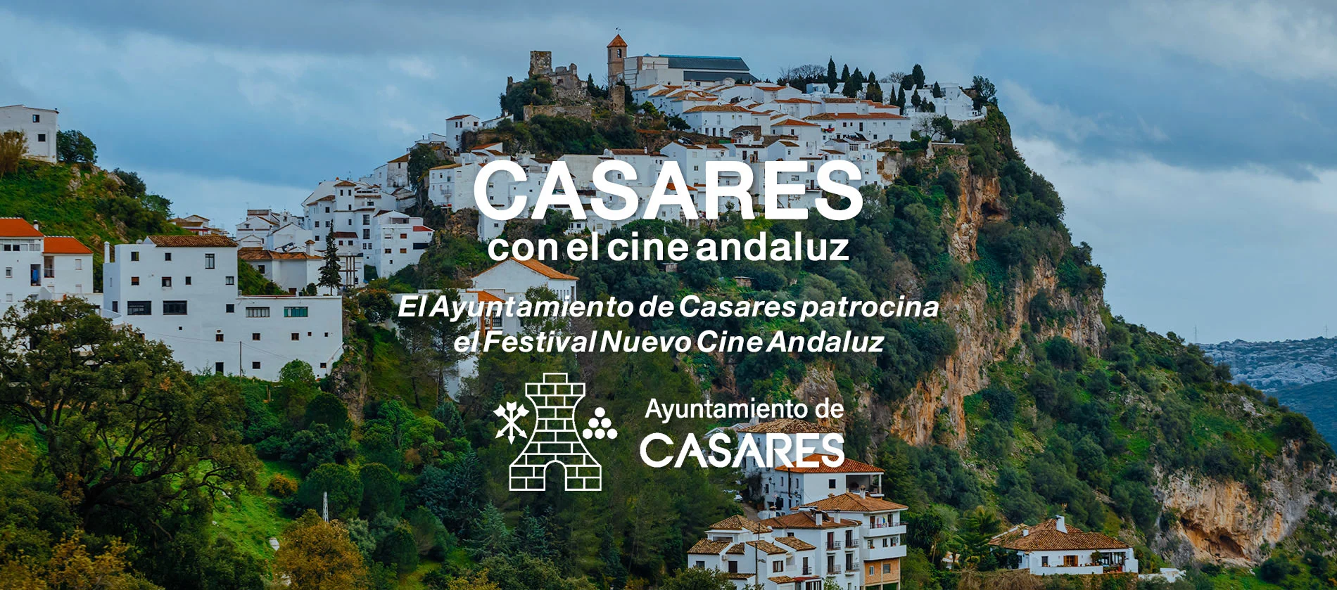 El ayuntamiento de Casares patrocina el Festival Nuevo Cine Andaluz El ayuntamiento de Casares patrocina el Festival Nuevo Cine Andaluz