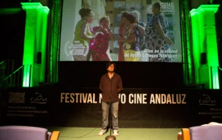 Darío García, montador del documental "Ellas en la ciudad"