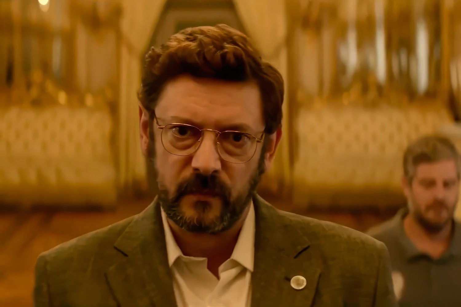 Tiempo después (2018), de José Luis Cuerda, Manolo interpretando al alcalde Tiempo después (2018), de José Luis Cuerda, Manolo interpretando al alcalde