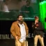 José Manuel Rebollo y Rafa Caballero durante la presentación de "Coraje" en el XII Festival Nuevo Cine Andaluz (Casares, 2025)