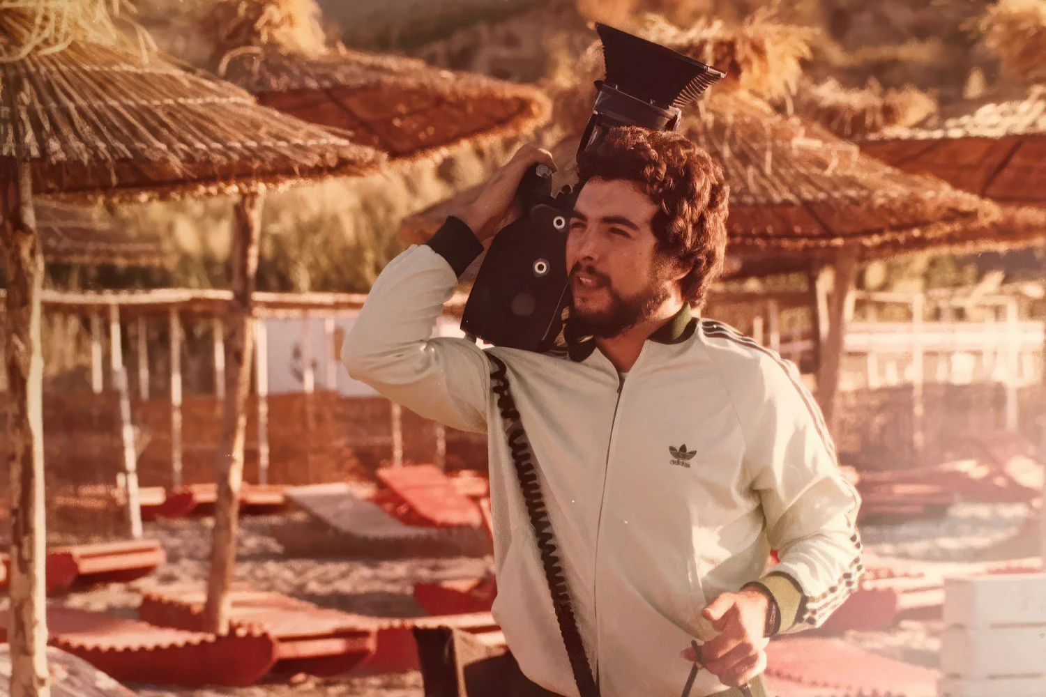 Juan Lebrón participó como cámara en la serie "Verano Azul", entre 1979 y 1980