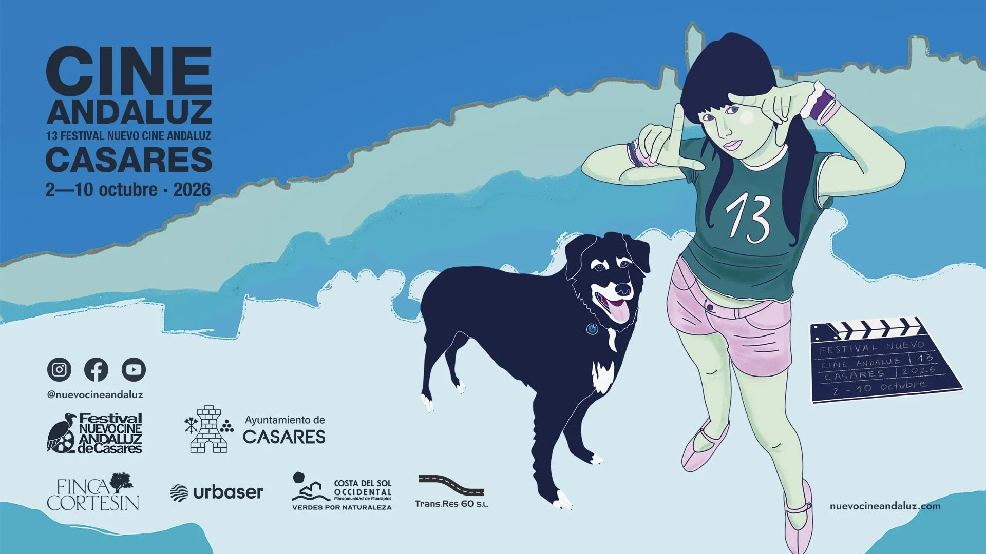 XIII Festival Nuevo Cine Andaluz de Casares (Del 2 al 10 de octubre de 2026) XIII Festival Nuevo Cine Andaluz de Casares (Del 2 al 10 de octubre de 2026)