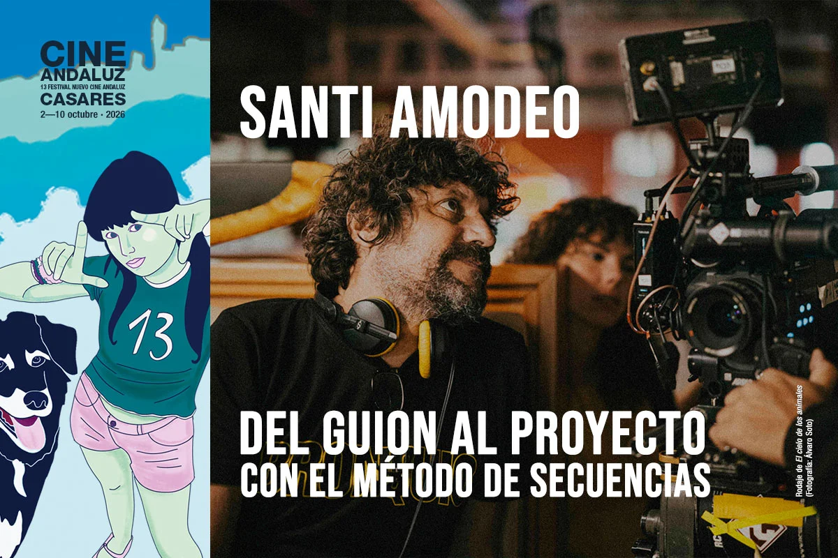 Del guion al proyecto: taller de escritura y desarrollo con el método de secuencias, con Santi Amodeo
