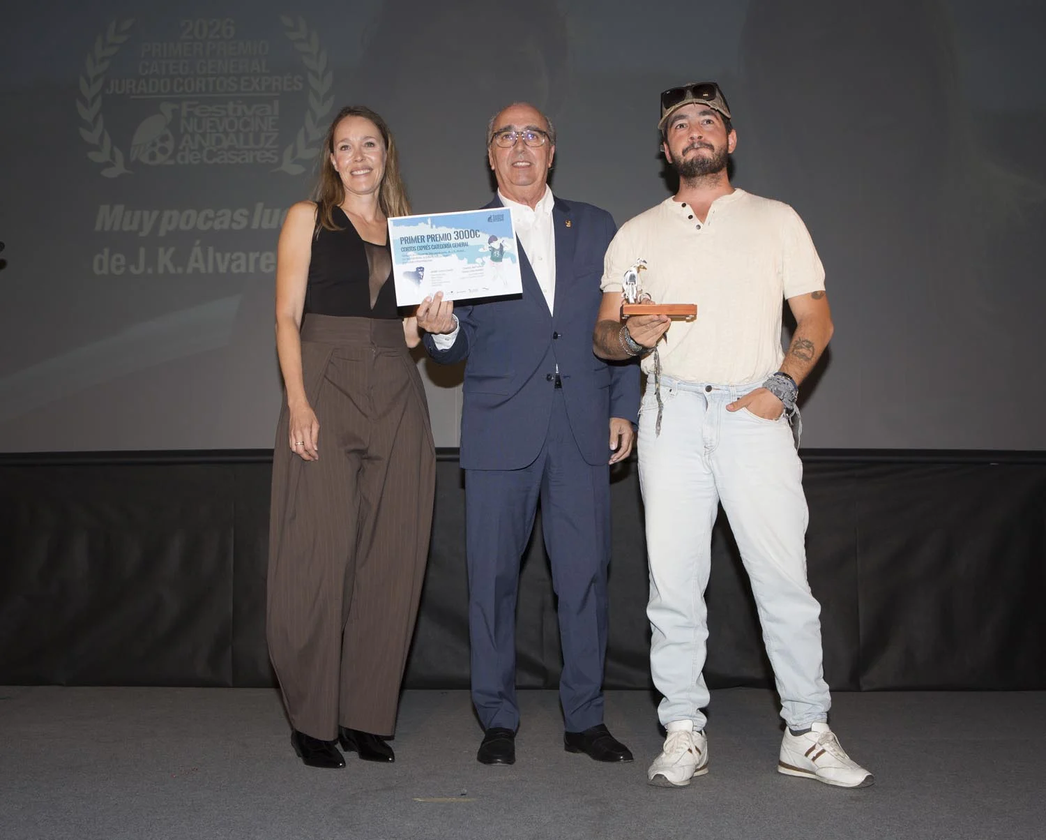 'Muy pocas luces', de J.K.Álvarez, primer premio del jurado de Cortos Exprés en categoría General (XIII Festival Nuevo Cine Andaluz, Casares 2026)
