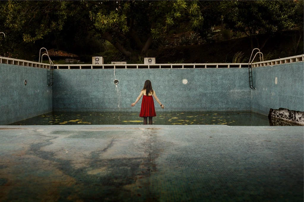 ‘La chica de la piscina’, de Manuel del Visso López 'La chica de la piscina', de Manuel del Visso López