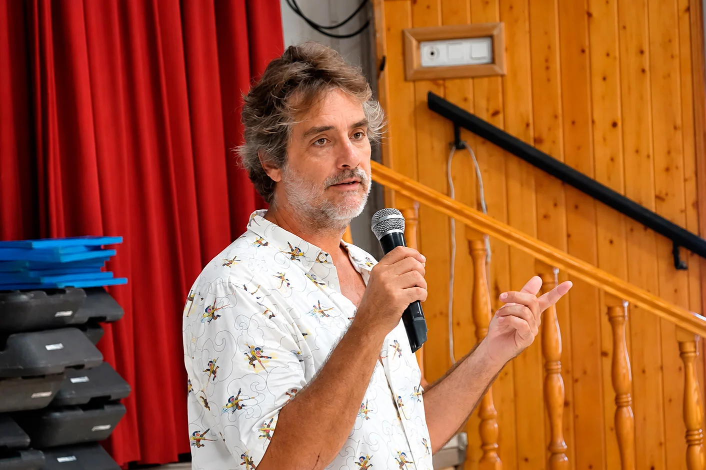 Pepe Domínguez del Olmo: charlas sobre dirección de arte en el IES Monterroso (Estepona)